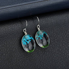 Load image into Gallery viewer, Glass Handmade Natural Earrings