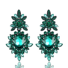 Load image into Gallery viewer, Cute Rhinestone Flower Earrings