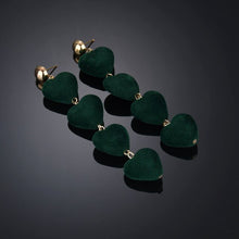 Load image into Gallery viewer, 4 Little Heart Statement Earrings