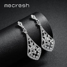 Load image into Gallery viewer, Crystal Long Women Earrings Gold